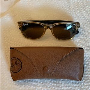 Ray Ban Wayfarer Sunglasses: Honeybrown